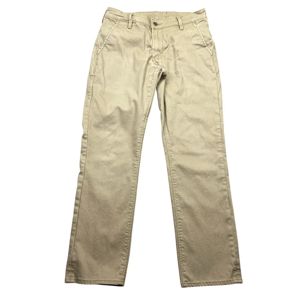 Levi's Khaki Pants Slim Fit Stretch Men Size 32 Fits 30